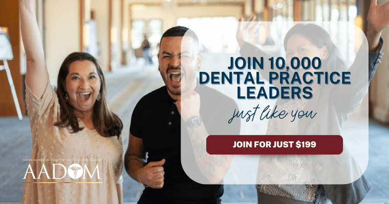 Join 10,000 dental practice leaders just like you! Join for just $199.